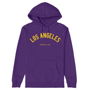 Los Angeles Hoodie | Retro LA Design for Men & Unisex | Bold California Streetwear | LA Sweatshirt Gift for Locals and Fans