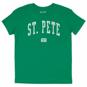 St. Pete 727 Youth T-Shirt | St. Petersburg Florida Kids Tee | Area Code 727 Shirt | Unisex Fit | Florida Local Toddler and Youth Shirt