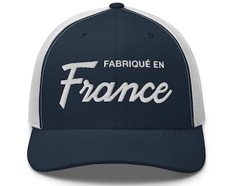 France Trucker Hat | Retro France Cap | French Pride Hat | Unisex France Gift | Streetwear Baseball Hat | Vintage French Cap