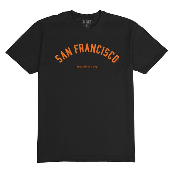 サンフランシスコ・ストーリーTシャツ｜メンズ＆ユニセックス向け