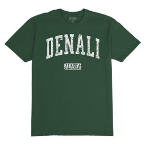 Denali Alaska T-Shirt | Vintage Alaska Shirt for Men | Retro Unisex Graphic Tee | Alaska Souvenir Shirt | Cool Gift Idea