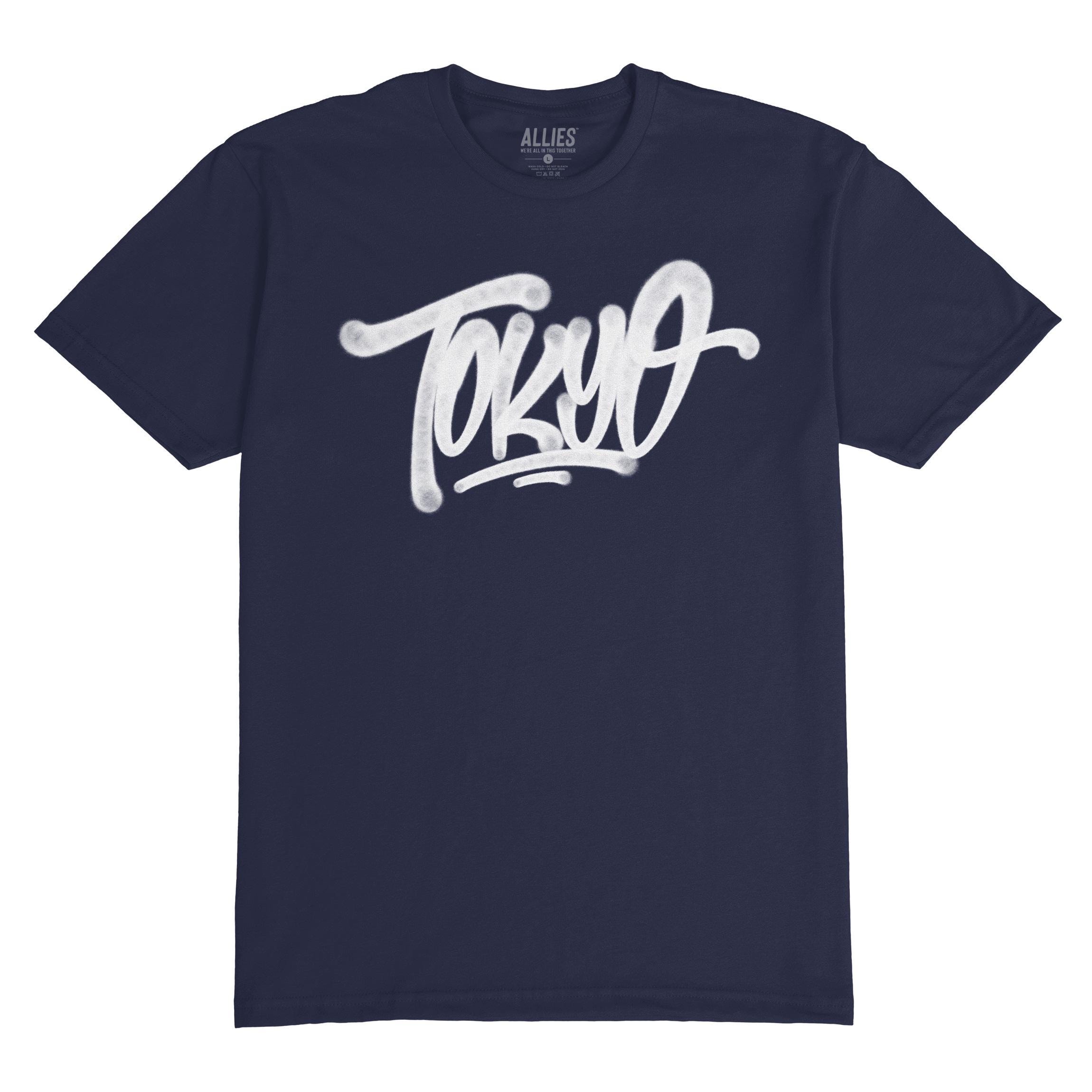 Tokyo Handstyle T-shirt | Graffiti Street Art Unisex Tee | Anime