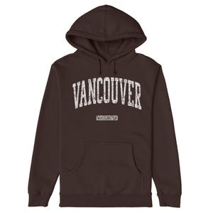 Vancouver Washington Hoodie | Vintage PNW Sweatshirt | Retro Mountain Pullover | Unisex Hooded Sweatshirt | Pacific Northwest Gift