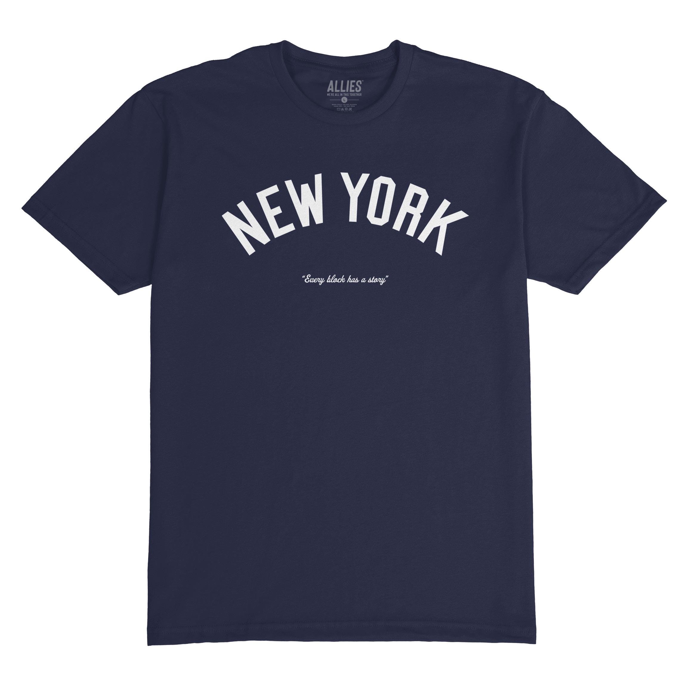 New York Story T-shirt | Vintage Retro Design for Men