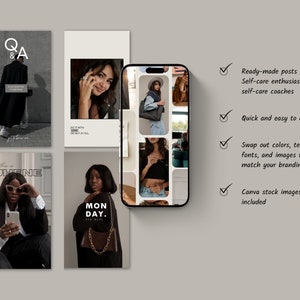 Influencer Instagram Story Templates Influencer Engagement Post ...