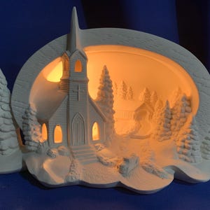 Light up Church - Etsy