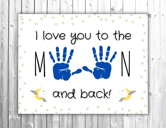 Handprint Art Handprint Craft Printable Handprint Art I - Etsy