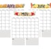Printable Calendar Vertical Blank Calendar Calendar - Etsy