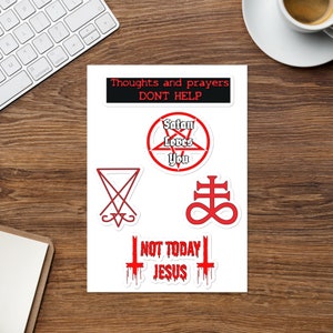 Satanic Sticker Sheet!