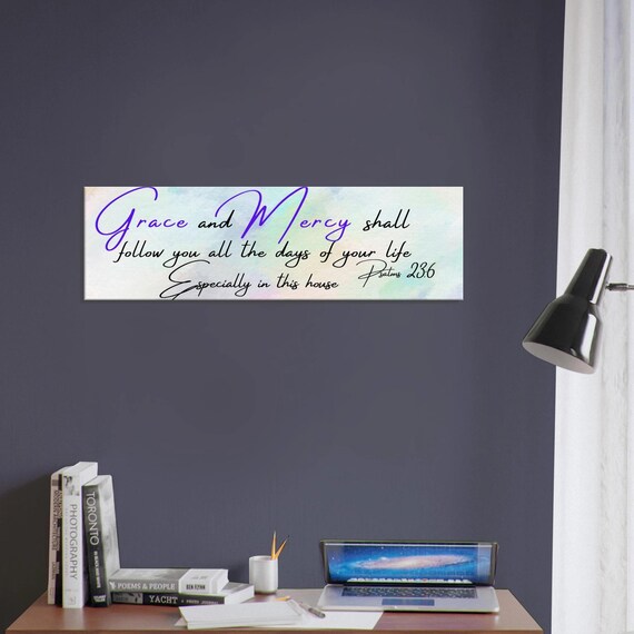 Grace and Mercy Canvas Wall Art