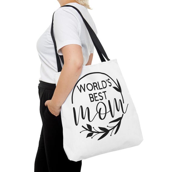 World's Best Mom Tote Bag
