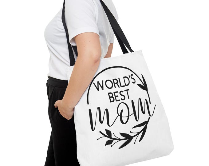 World's Best Mom Tote Bag