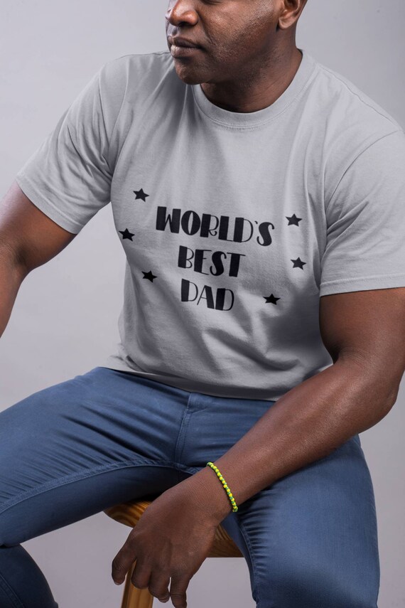 World's Best Dad T-Shirt | Funny Father's Day Gift | Soft Cotton Tee