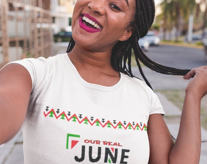 Juneteenth Our Real Freedom Day T-shirt