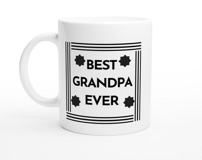 Best Grandpa Mug - Perfect Gift for Grandpa
