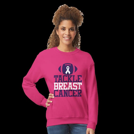 Fighting Breast Cancer Sweatshirt, Pink Ribbon Shirt, Charity Support Top, Awareness Gift, Survivor Gift