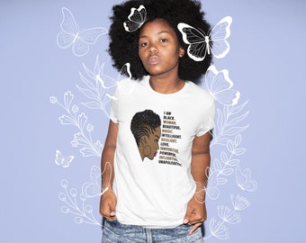 I Am Black Woman... T-shirt