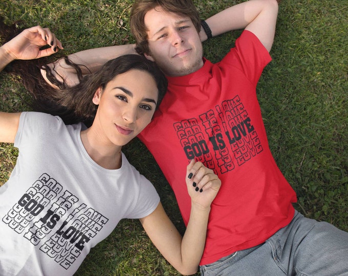 God Is Love Unisex T-Shirt – Spirit-Lifting Cotton Tee for All Occasions
