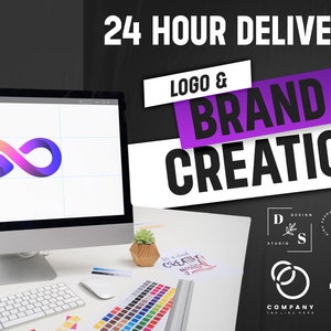 Logo Design Branding, Logo Branding, Branding Package, Logo Design, Watercolor Logo, Graphic Design, Brand Identity, Whimsical Logo, Gold,.