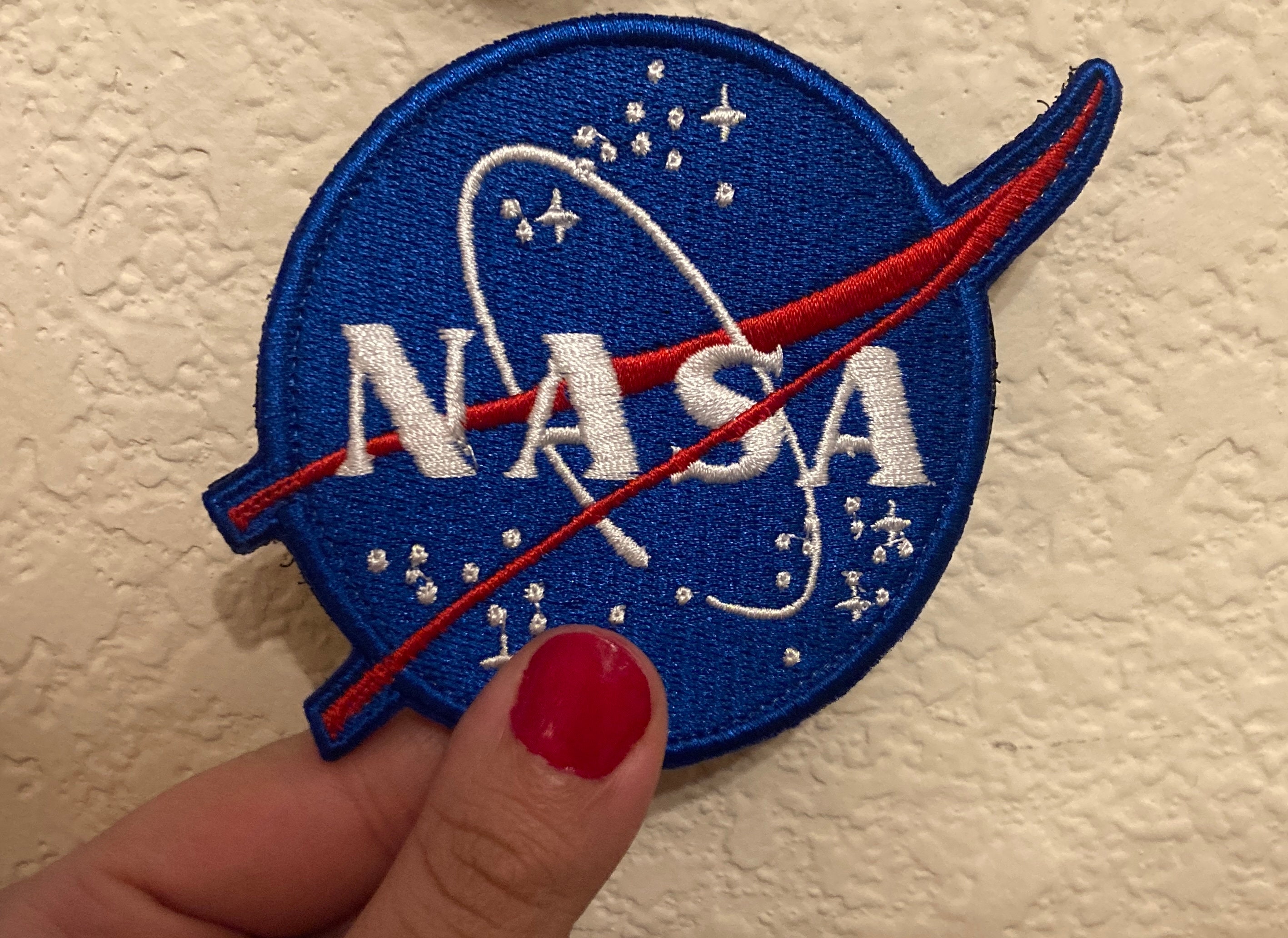 Custom Space Flight Iron on Patches Us Flag Nasa Logo Shuttle Mission  Military Style Embroidered Patches for Clothing DIY Clothes Stickers Custom  Badges - China Clothing Label and Embroidery Patch price