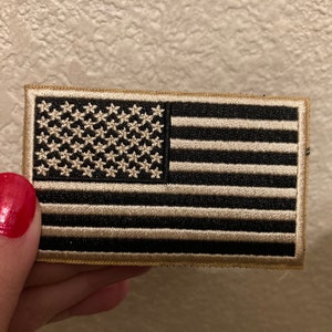 American Flag Desert Tan Tactical Patch - Free Shipping
