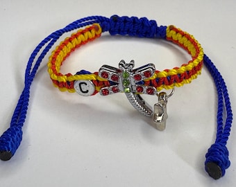 Coraline and Wybie initial bracelets!