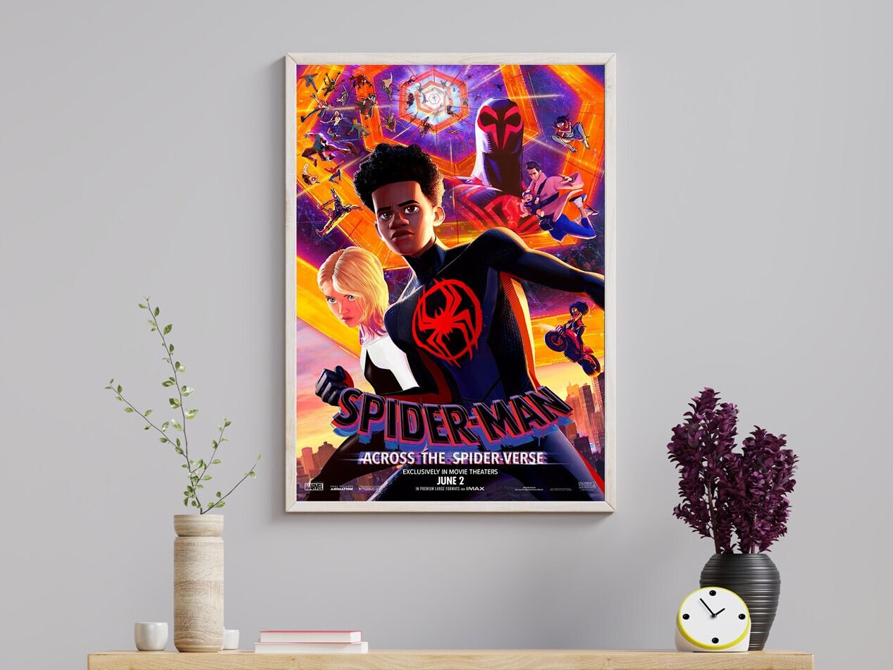 Spider-Man: Across the Spider-Verse Movie Poster Glossy Print Film