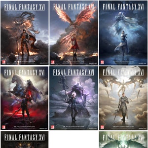 Final Fantasy XVI 16 Dominants Posters Wall Art Print Room Decor