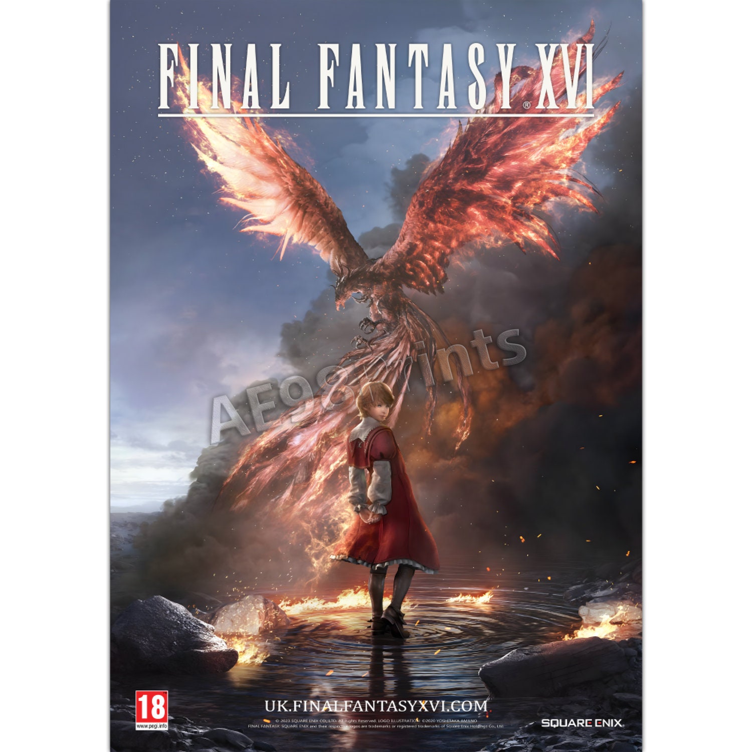 Final Fantasy XVI 16 Dominants Posters Wall Art Print Room Decor