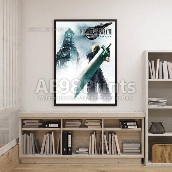 FINAL FANTASY VII REMAKE INTERGRADEポスター Final Fantasy VII Remake Intergrade Gaming Video Game Poster
