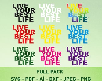 最高の人生を生きるロゴ - ハーバライフのスローガン