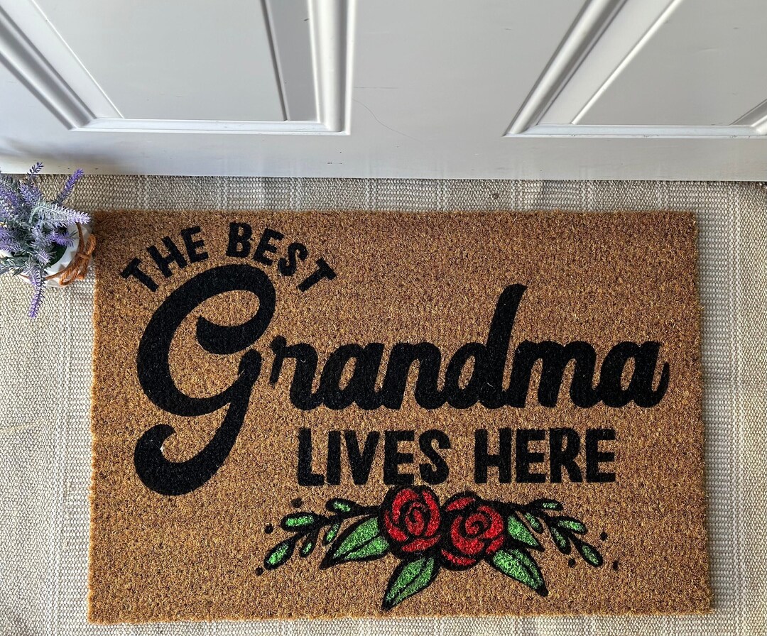 Grandma Doormat,front Door Decoration, Personalized Gifts, Custom ...