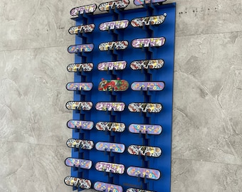 BESTSELLER, fingerboard-vitrine, wandmontage met kleuropties, fingerboard-vitrine, fingerboard-organizer, fingerboard-rek