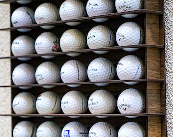 Golf Ball Display Case | Golf Gifts For Dad |Dad Golf Gift|Golf Ball Display Cabinet|Golf Gift For Men|Golf Ball Organizer|Golf Gift For Dad