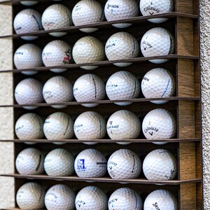 Golfbalvitrine | Golfcadeaus voor vader | Golfcadeau vader|Golfbalvitrinekast|Golfcadeau voor mannen|Golfbalorganizer|Golfcadeau voor papa