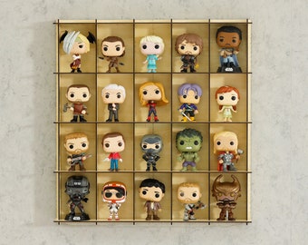 Vinyl Figure Display Shelves,Wall Display,Display Case for 20 Vinyl Figure,Pop Storage,Vinyl Figure Organizer