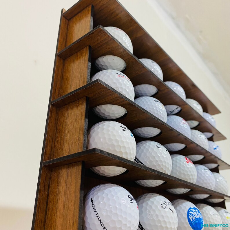 Golf Ball Display Case for 20 Ball Golf Ball Holder Golf Etsy