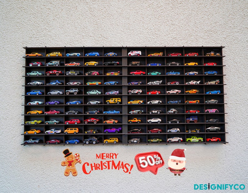 Old Black Toy Car Display Case for 100carsmatchbox Car - Etsy