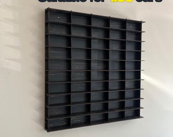 1:55 Toy Car  Wall Shelf for 50/100 & More Cars | 1 55 Car Display Case |Diecast display | Toy Car Holder | Wall Mounted Car Storage |