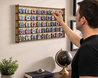 Vitrina para fichas de casino Maple, soporte para fichas de póker, expositor de fichas de juego, vitrina para fichas de póker, expositor para coleccionistas de fichas de casino