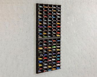 Black  1:64 Toy Car Display Shelves for 100 & more cars,11 Color option,Toy Car  Matchbox garage, Toy Car Wall Mounted Garage,Gift for boy