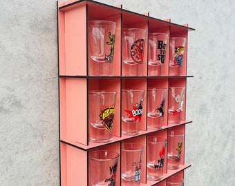 ショットグラス38個とディスプレイ棚 A1Aaki6eBnL._AC_UF350,