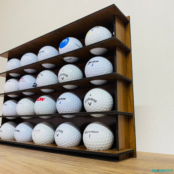 Golf Ball Display Case for 20 Ball Golf Ball Holder Golf Gifts