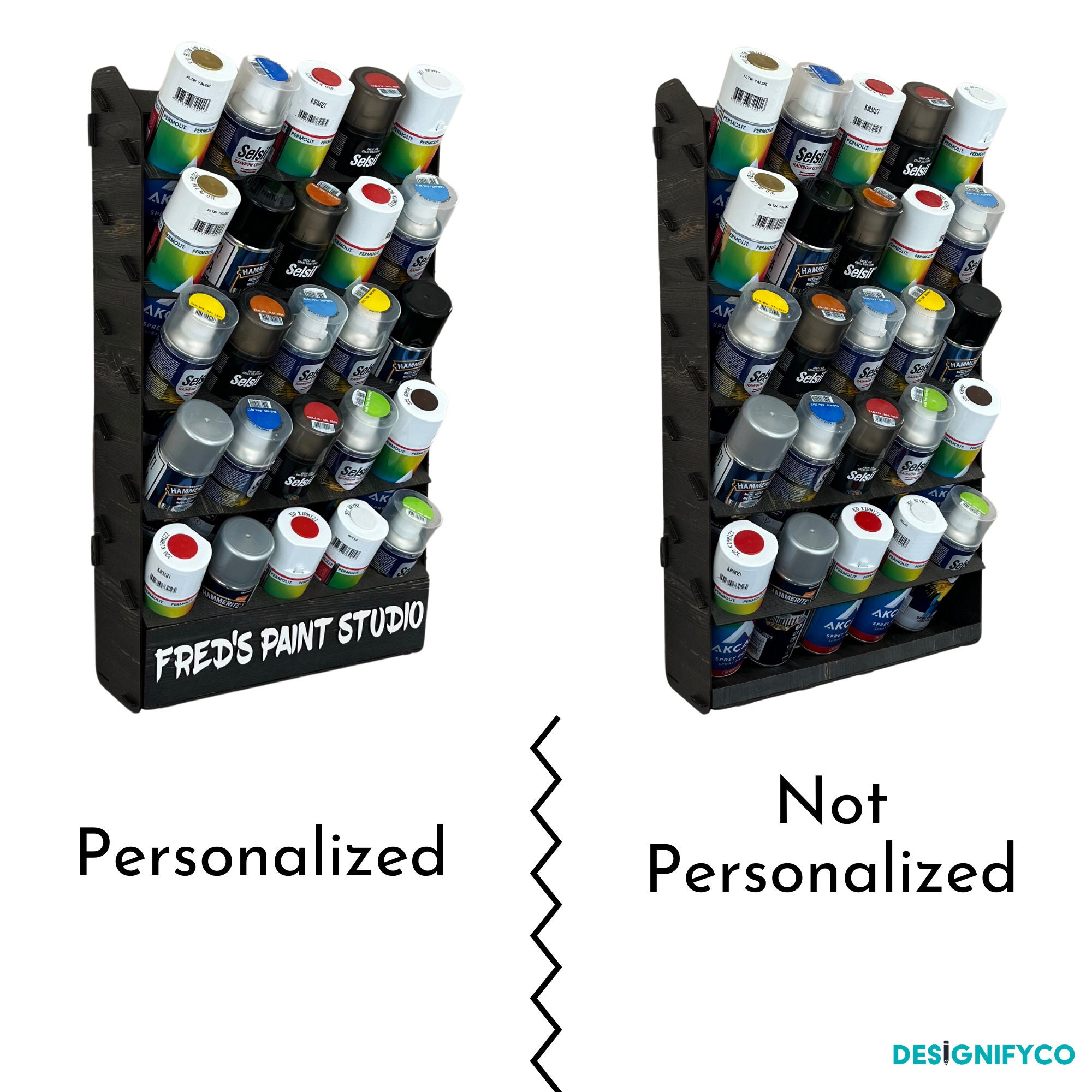 Customizable Sprey Can Holder,sprey Can Holder Rack,graffiti Maker Gift ...