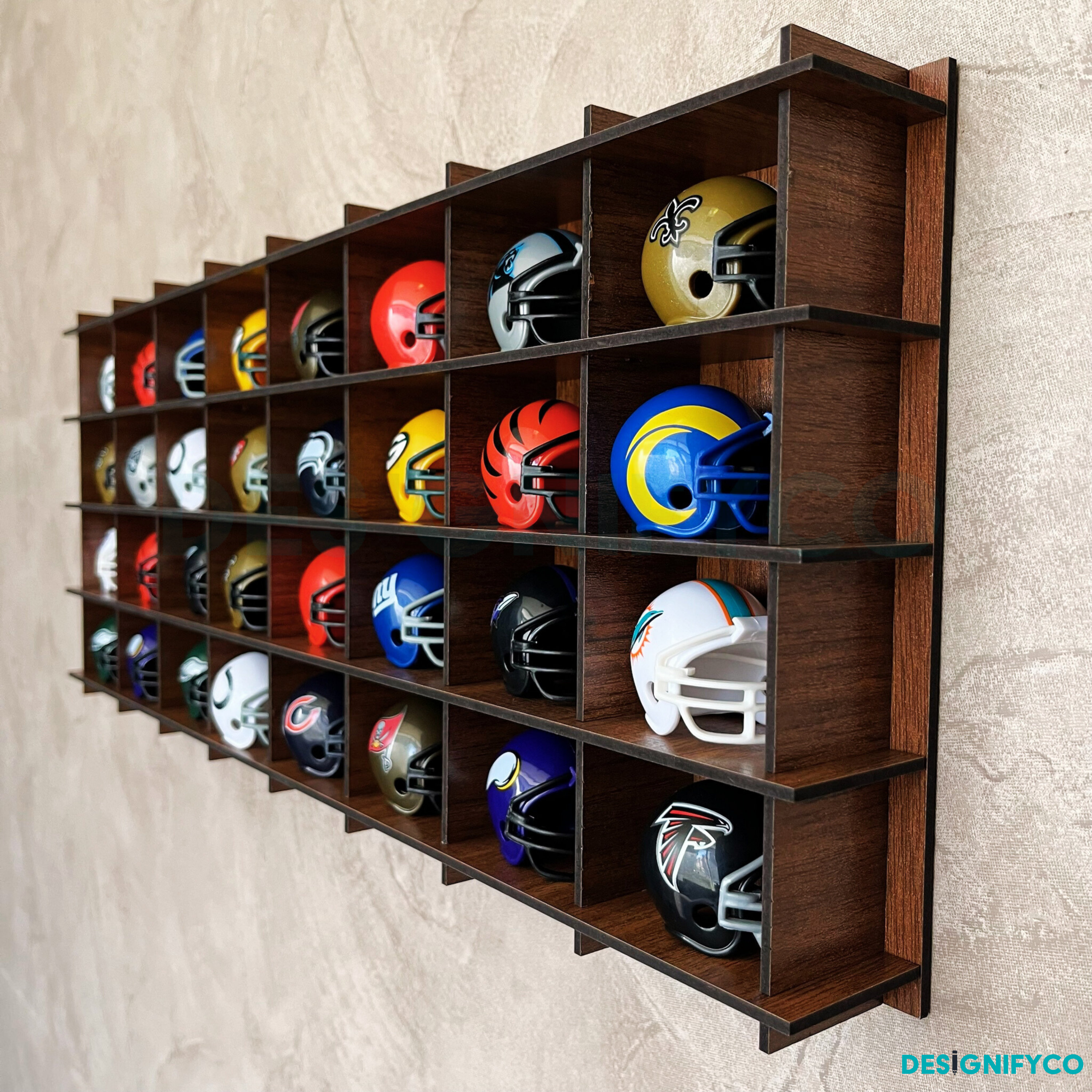 Inspiring Football Helmet Display Cases Gallery