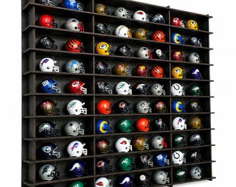 Minihelm displayplank, opbergrek sportmemorabilia