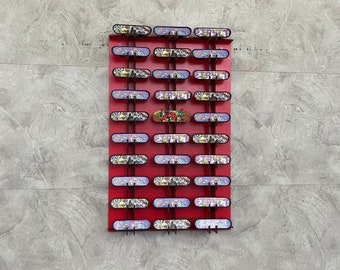 Toetsvitrine wandmontage, toetsvitrine, toetsorganizer, toetsrek Cadeau voor toetsliefhebber
