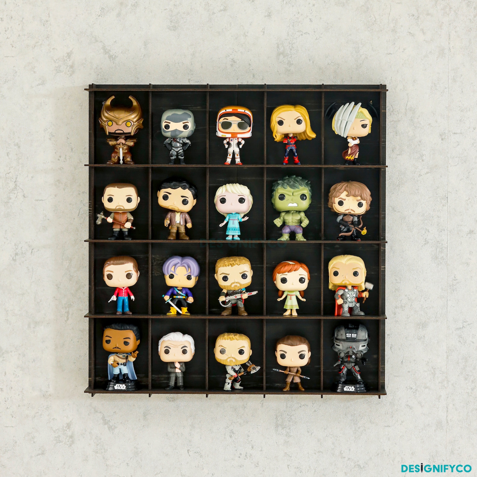 Old Black Funko Pop Display Case funko Pop Shelf funko Pop Etsy