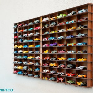 Matchbox Car  Storage For 100Cars|Toy Car Display Case | Toy Car Storage|1:64 Car Shelf|Wall Mounted Car Rack|Matchbox Car Holder | Car rack