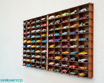 Matchbox Car  Storage For 100Cars|Toy Car Display Case | Toy Car Storage|1:64 Car Shelf|Wall Mounted Car Rack|Matchbox Car Holder | Car rack